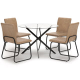 Pharwynn Toast Dining Room Set