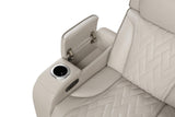 Spain Sand Power Reclining Sectional Power Headrests