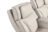 Spain Sand Power Reclining Sectional Power Headrests
