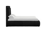 Diana Black Platform King Bed