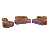 Tokyo Brown 3-Piece Power Reclining Set