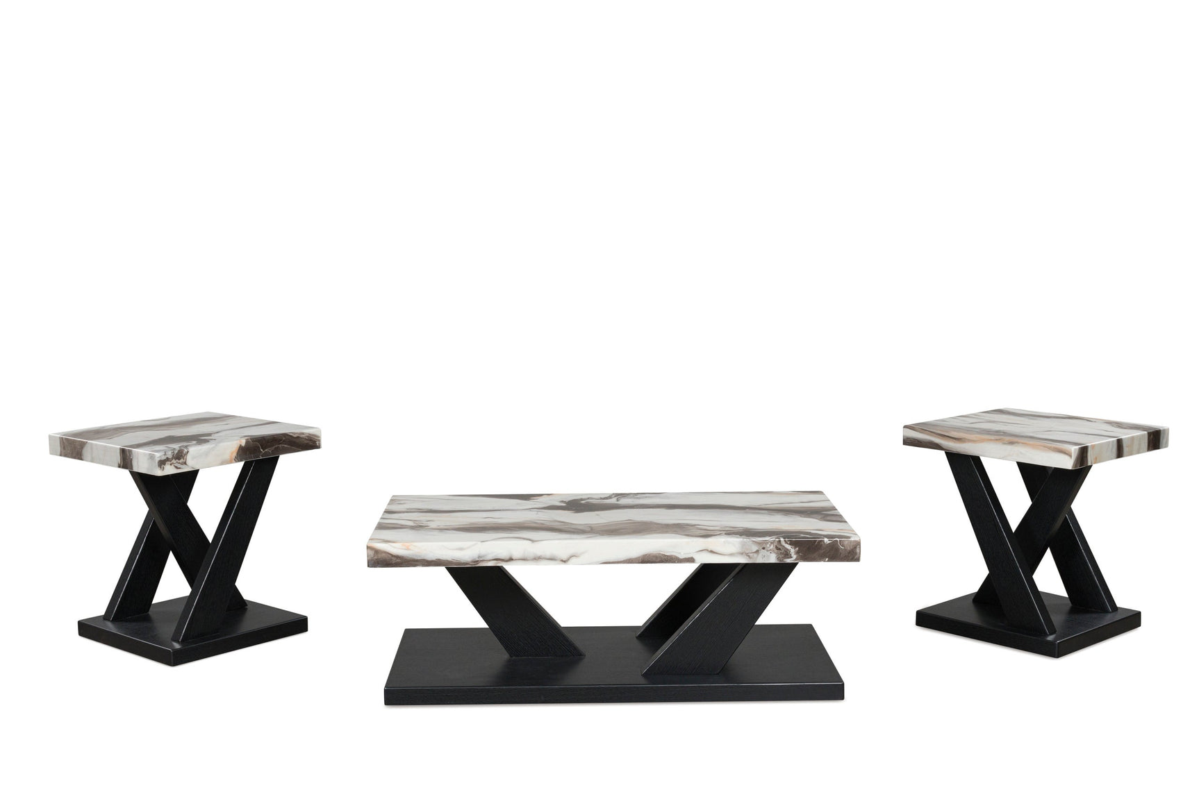 Toppa Gray Occasional Table Set