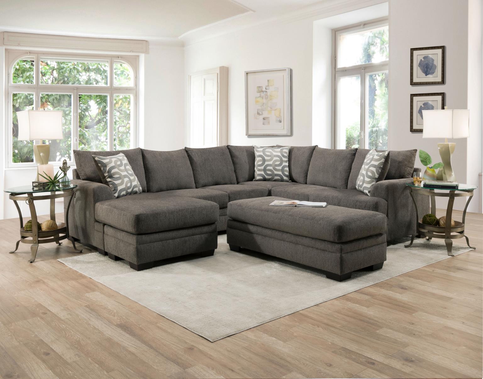 Behold Charcoal Sectional
