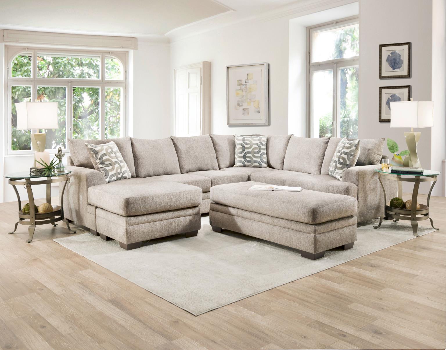 Behold Cream Sectional