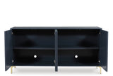 A4000677 Dark Blue Accent Cabinet 72"L