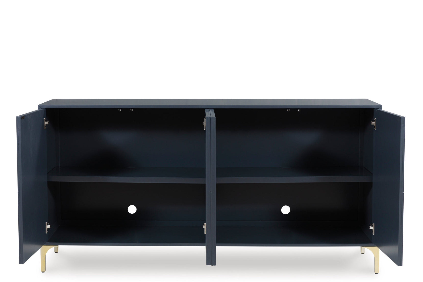 A4000677 Dark Blue Accent Cabinet 72"L