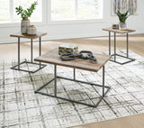 Tumar Light Brown Occasional Table Set