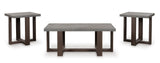 Talisman Gray Occasional Table Set