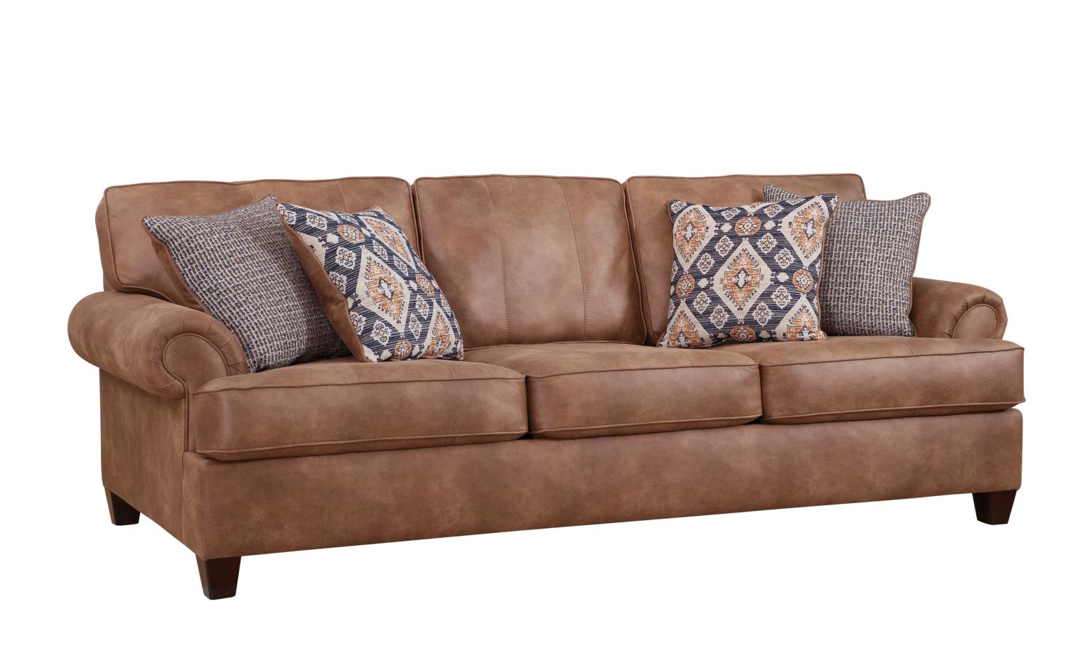 Behold Camel Sofa & Loveseat Set