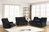 Albert Black 3-Piece Reclining Set