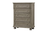 Magnolia Light Gray Storage Sleigh Bedroom Set