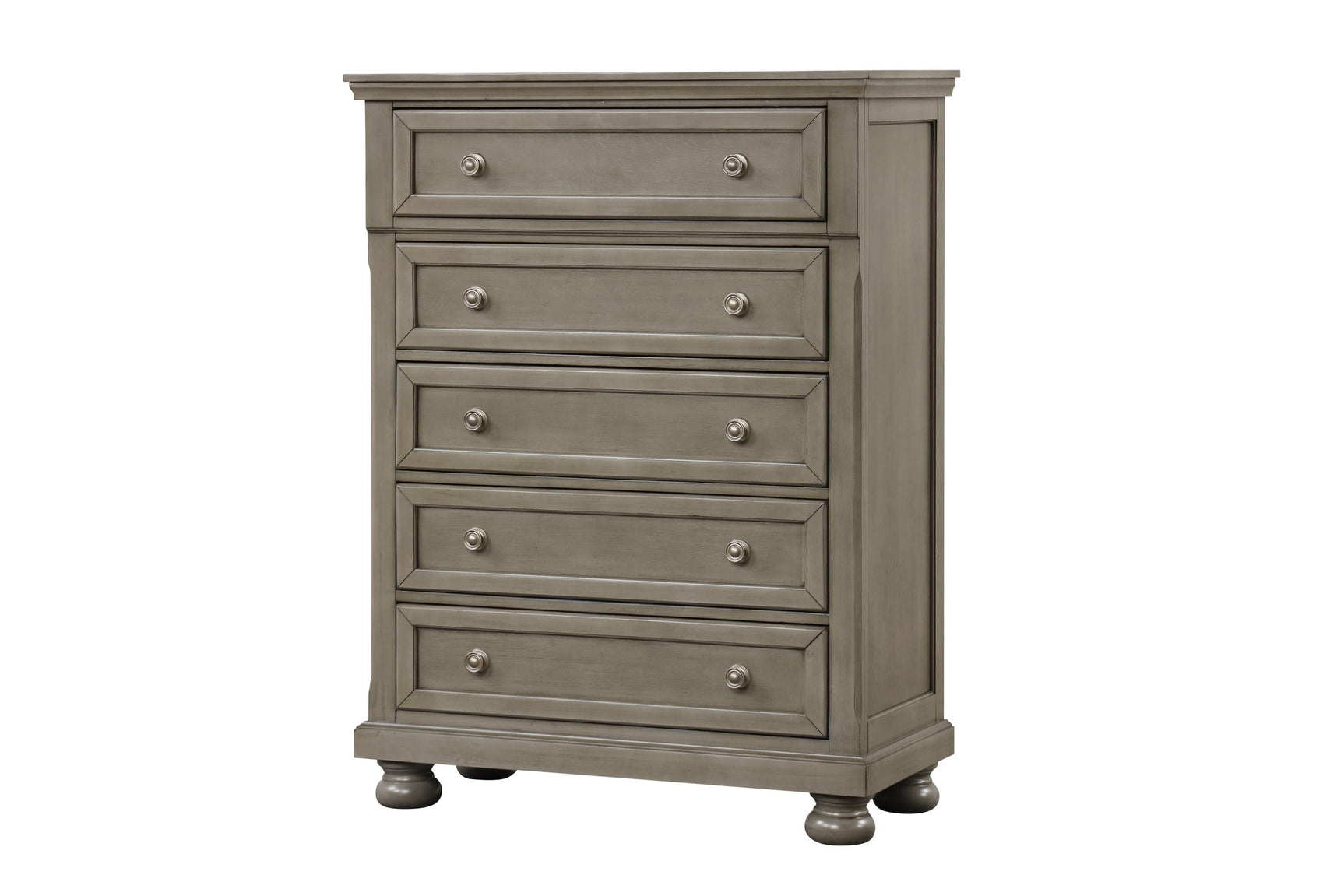 Magnolia Light Gray Storage Sleigh Bedroom Set