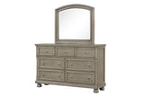 Magnolia Light Gray Storage Sleigh Bedroom Set