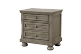 Magnolia Light Gray Storage Sleigh Bedroom Set