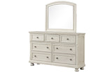 Magnolia Cream Storage Sleigh Bedroom Set