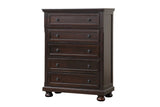 Magnolia Cherry Storage Sleigh Bedroom Set