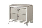 Master Champagne Upholstered LED Storage Platform Bedroom Set