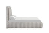 Diana Gray Platform King Bed