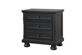Magnolia Black Storage Sleigh Bedroom Set
