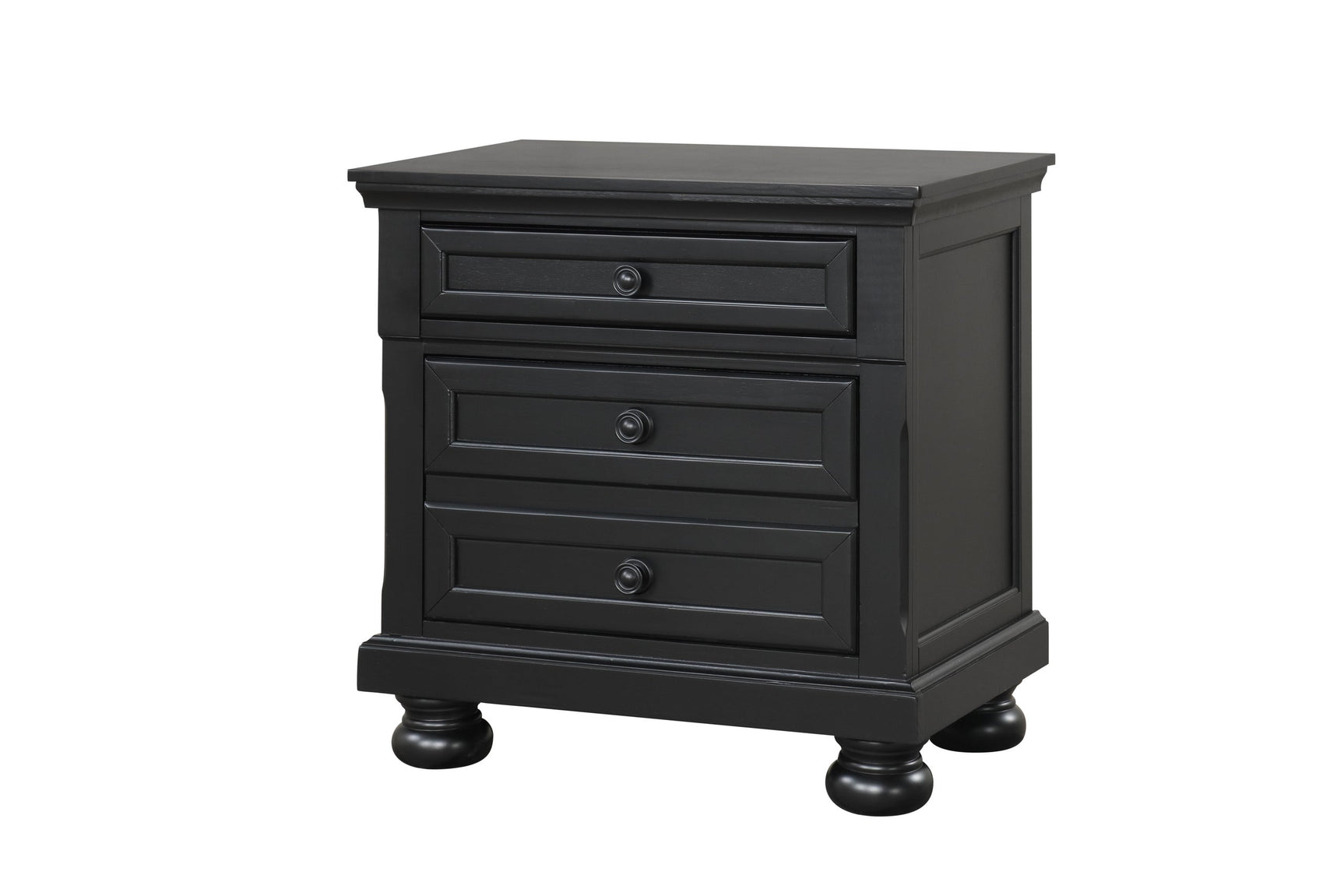 Magnolia Black Storage Sleigh Bedroom Set