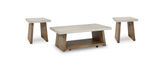 Brendalhouse Light Brown Occasional Table Set