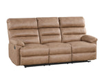 Albert Light Brown 3-Piece Reclining Set