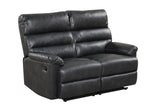 Albert Dark Gray 3-Piece Reclining Set