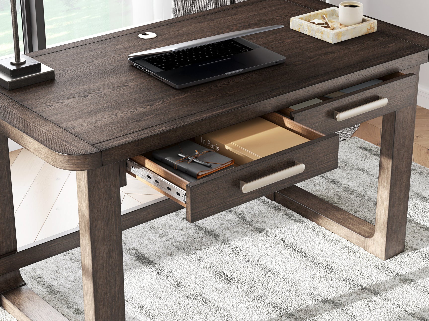 Halo Brown Office Desk
