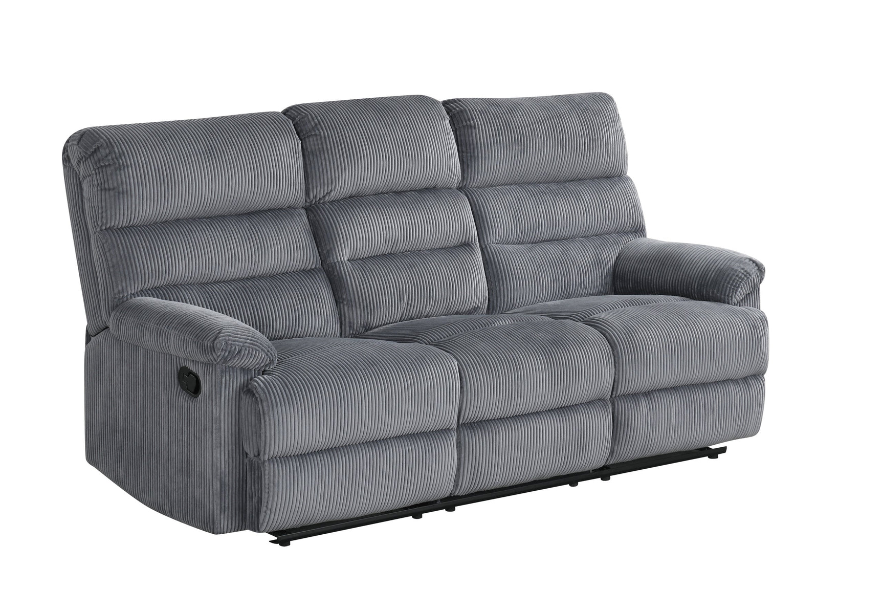 Albert Gray Fabric 3-Piece Reclining Set