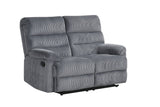 Albert Gray Fabric 3-Piece Reclining Set