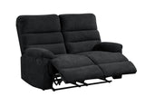 Albert Black Performance Fabric 3-Piece Reclining Set