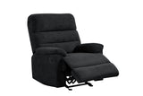 Albert Black Performance Fabric 3-Piece Reclining Set