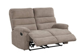 Albert Mocha Performance Fabric 3-Piece Reclining Set