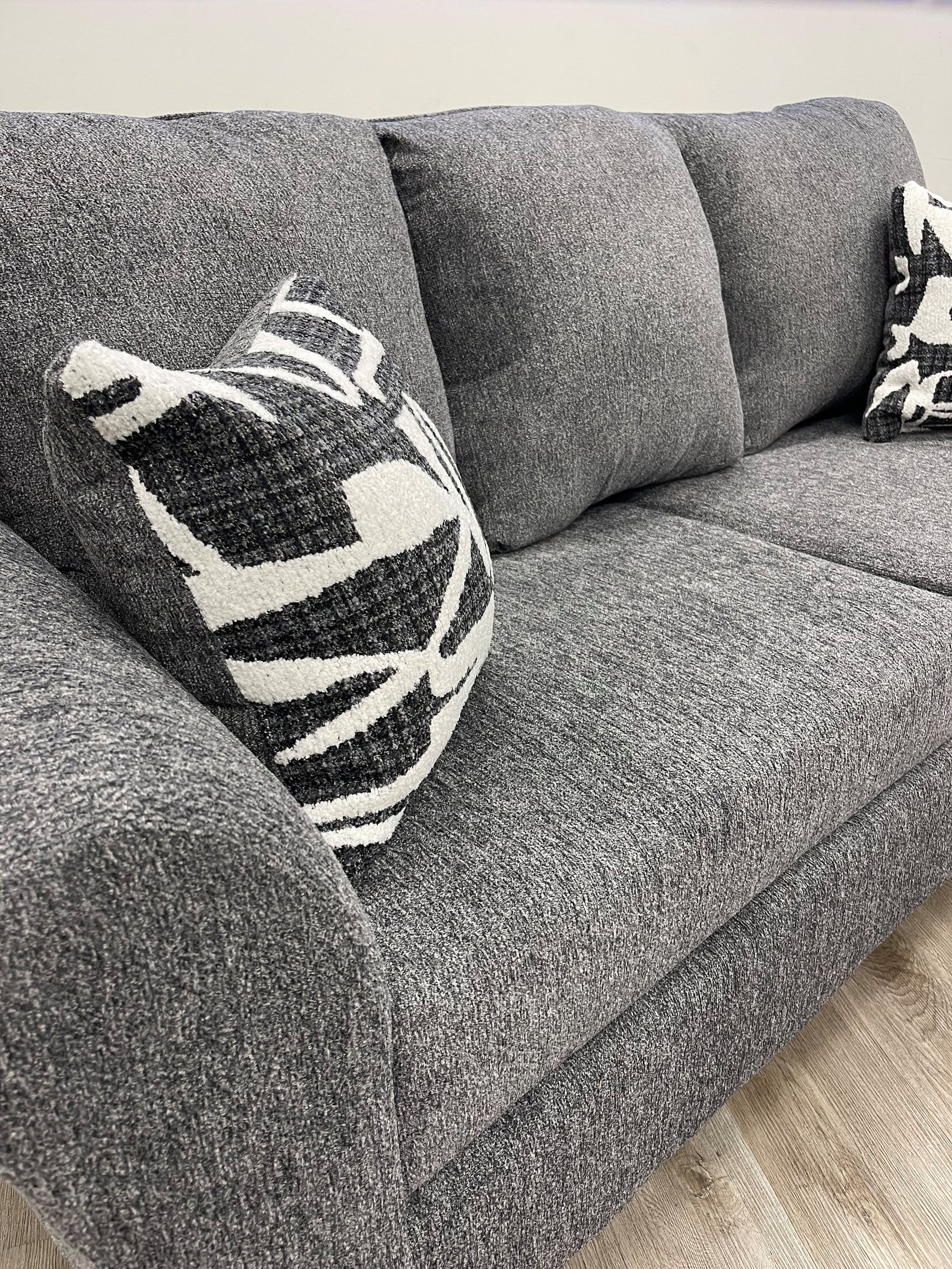 Tuten Gray 2-Piece Living Room Set