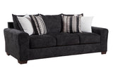Behold Black 2-Piece Sofa & Loveseat Set