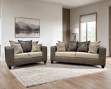 Monroe Latte 2-Piece Living Room Set