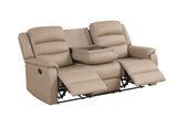 Hope Stone Polyester 3-Piece Reclining Set