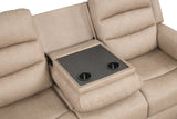 Hope Stone Polyester 3-Piece Reclining Set