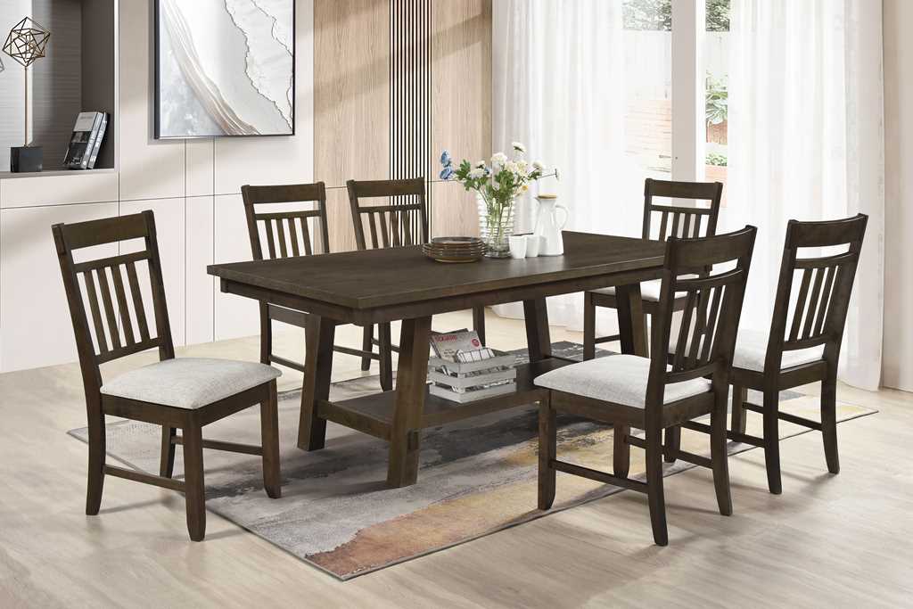 Jimmy Brown Rectangular Dining Room Set