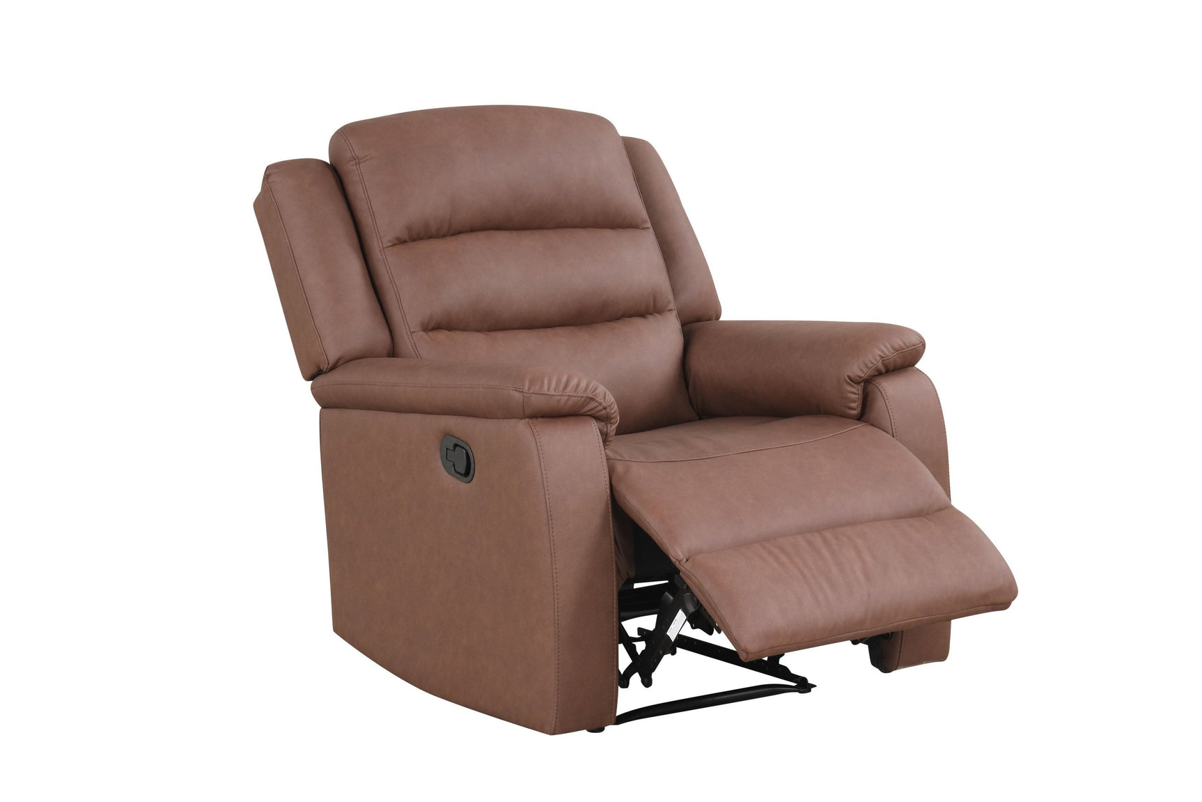 Hope Brown Polyester 3-Piece Reclining Set