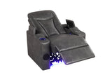 Topgun Dark Gray Power Recliner