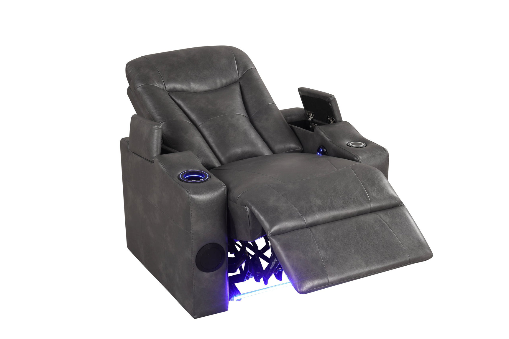 Topgun Dark Gray Power Recliner