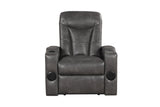 Topgun Dark Gray Power Recliner