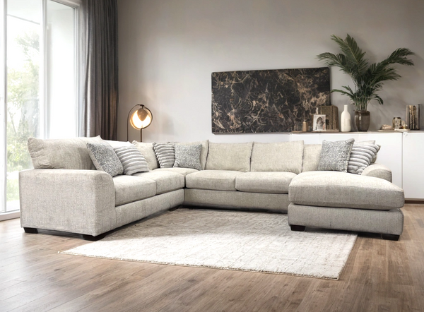 Jean Cream Oversized Sectional