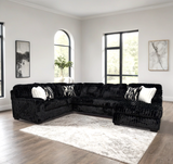 Marlo Black Sectional