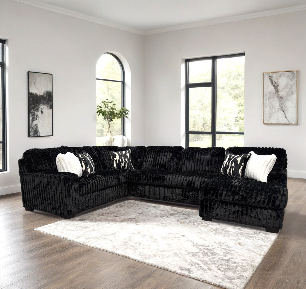 Marlo Black Sectional