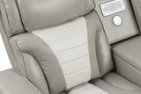 Ibiza Gray Power Reclining Sectional