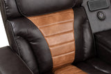 Ibiza Brown Power Reclining Sectional