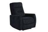 Nina Black Fabric 3-Piece Power Reclining Set