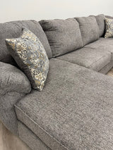 Brentwood Gray Chenille Sectional